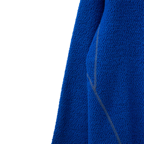 And Wander Re Wool JQ Crew Neck Blue 5742284357 Degli Uberti